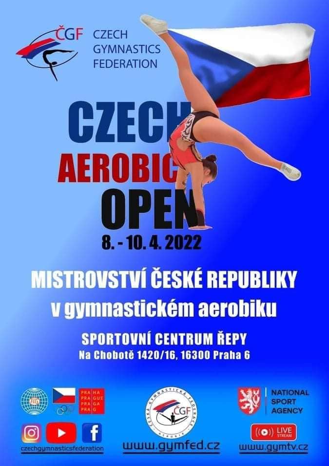 Read more about the article МТ “CZECH  AEROBIC OPEN 2022” 08.04 – 10.04.2022